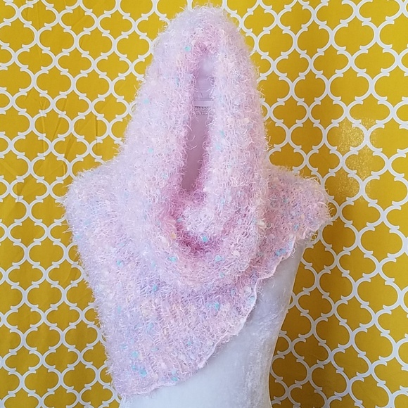 NWT-AWESOME MAGICAL MULTI-USE PINK/BLUE SCARF - Picture 5 of 8